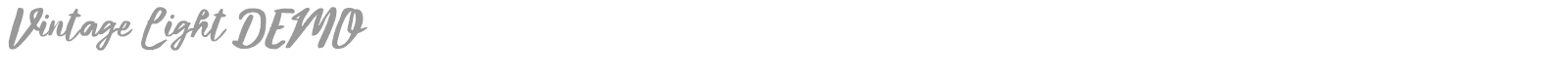 Vintage Light font preview